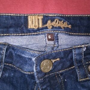 Kut from the Kloth Blue Denim Jeans